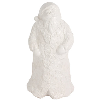 Vietri Lastra Holiday - Figural Santa with Foliage